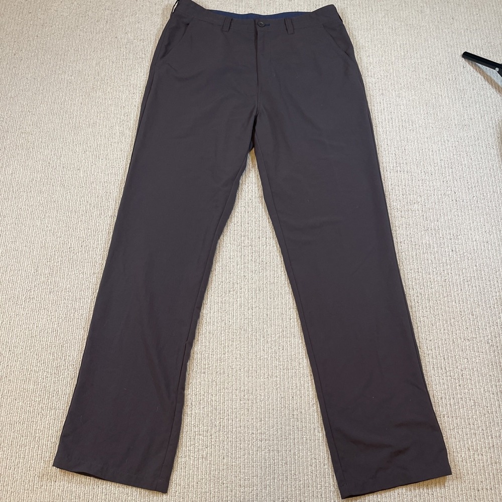 Rohan Men's 34L Fusions Pants Travel Zip Pockets Outdoor Brown